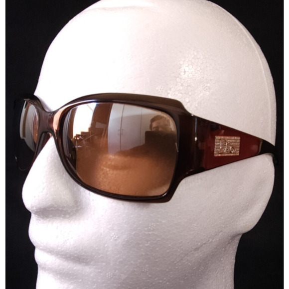 Dior Accessories - Rare Vintage Christian Dior Night 3 CB6 Made in Italy Womens Brown Sunglasses